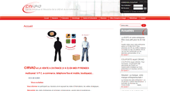 Desktop Screenshot of cirvad.com