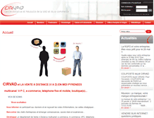 Tablet Screenshot of cirvad.com